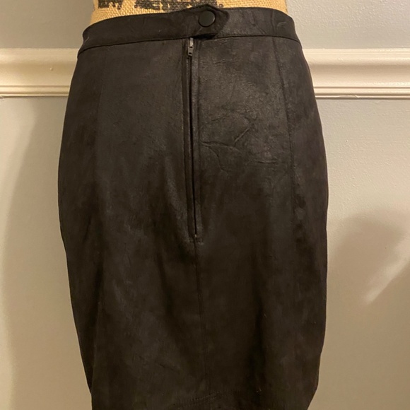 Free People Black knee length skirt - Picture 2 of 4